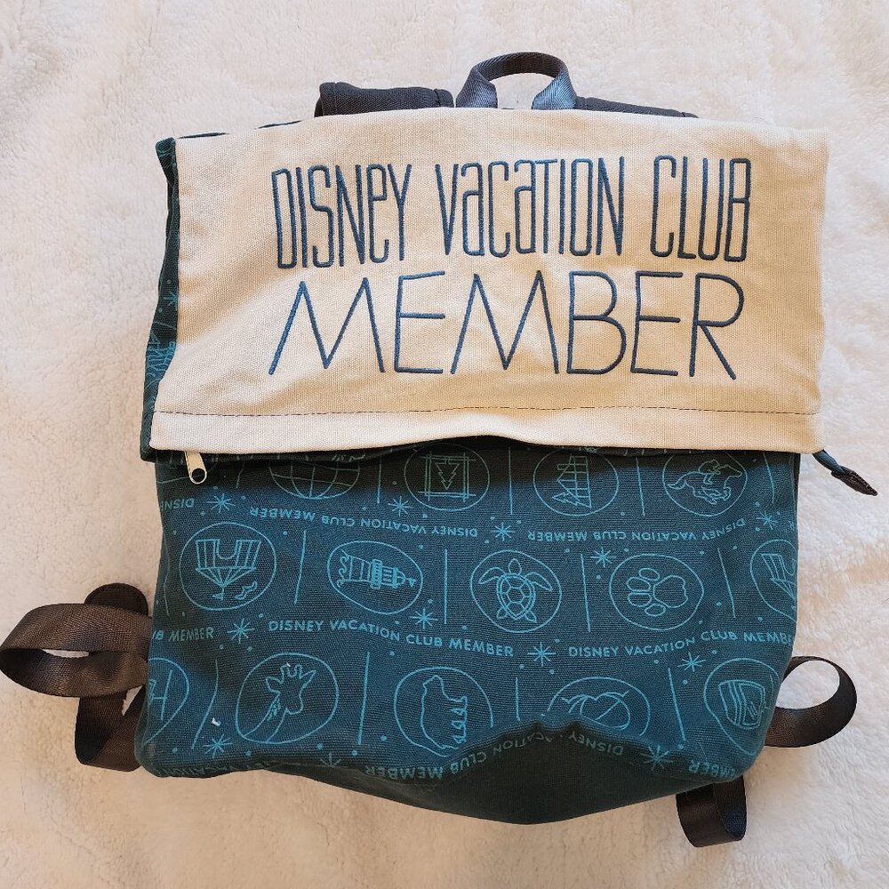 Disney Vacation Club member backpack